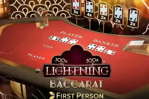 First Person Lightning Baccarat